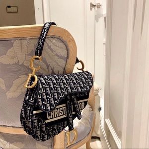 Dior saddle bag
